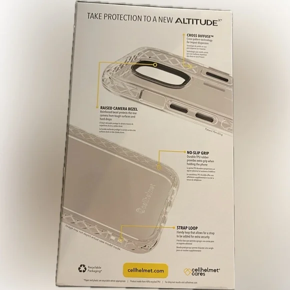 NIB Cell Helmet Altitude Case for IPhone 14 Max - Picture 2 of 2